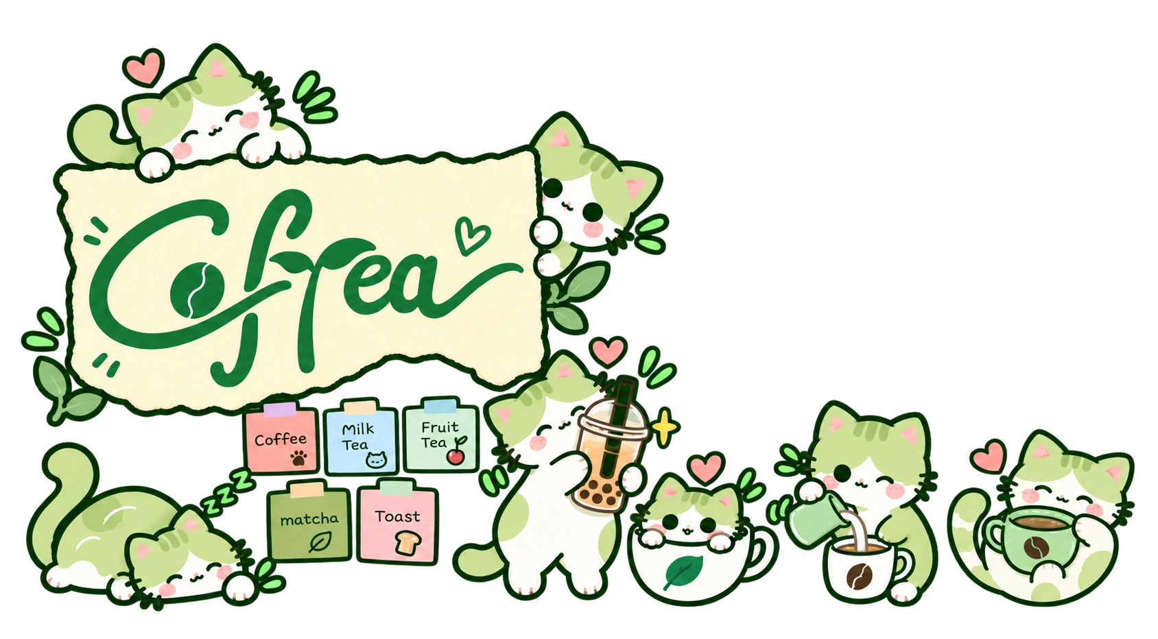 Coftea – matcha, coffee, boba and toast café in Töölö, Helsinki